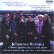 Johannes Brahms, Clarinet Quintet and Clarinet Sonata