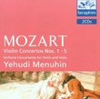 Mozart: Violin Concertos Nos. 1 - 5; Sinfonia Concertante