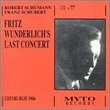 Fritz Wunderlich's Last Concert (Edinburgh 1966)