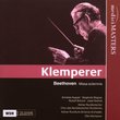 Klemperer conducts Beethoven: Missa Solemnis in D major, Op. 123