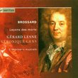 Brossard - Leçons des morts / Gens · Lesne · Il Seminario musicale · Lesne