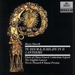 Henry Purcell: Te Deum and Jubilate in D major / 4 Anthems