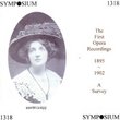 The First Opera Recordings, 1895-1902: A Survey