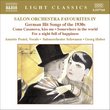 Salon Orchestra Favourites IV: German Hit Songs of the 1930s