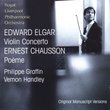Edward Elgar: Violin Concerto (original manuscript edition) / Ernest Chausson: PoÃ¨me (original manuscript edition)