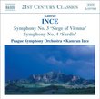 Ince: Symphony No. 3 'Siege of Vienna'; Symphony No. 4 'Sardis'