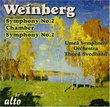 Mieczyslaw Weinberg: Symphony No. 2; Chamber Symphony No. 2