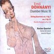 Dohnanyi: String Quartets Nos. 1 & 3, Ruralia Hungarica