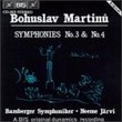 Bohuslav Martinu: Symphonies No. 3 & No. 4 - Bamberg Symphony / Neeme Järvi