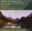 Grieg for Piano Duo