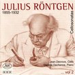 Julius Röntgen: Cello Sonatas, Vol. 2