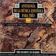 Antología de la música española para trío, Vol. 4