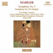 Mahler - Symphony No. 3 & No. 10 (Adagio) / Podles, Wit