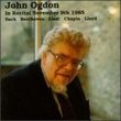 John Ogdon in Recital, November 9th, 1985