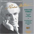 The Complete Solo Piano Recordings of Nicolas Medtner, Vol 3