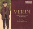 Verdi: Complete Preludes, Overtures and Ballet Music