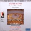 Mozart-Matinee: Salzburg Festival 1995