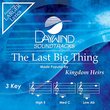 The Last Big Thing [Accompaniment/Performance Track]