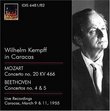 Mozart: Concerto No. 20, KV 466; Beethoven: Concertos No. 4 & 5