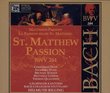 JS Bach St. Matthew PassionBWV 244 Quasthoff, Rilling