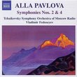 Pavlova:  Symphonies Nos. 2 & 4