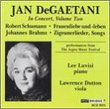 Jan Degaetani In Concert, Volume Two