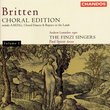 Britten: Choral Edition, Volume I