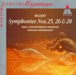 Mozart Symphonies Nos. 25, 26 & 28 (Teldec)