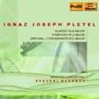 Pleyel: Quartet; Symphony in A major, Sinfonia Concertante