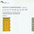 Joseph Haydn: Symphonies, Volume 2 (c. 1760-63) - The Academy of Ancient Music / Christopher Hogwood