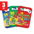 150 Toddler Songs - Set of 3 Activity Kits (Packaged in carrying case with Stickers, Crayons and Coloring Book)