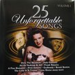 25 Unforgattable Songs Vol 1