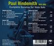 Hindemith: 4 Sonatas for Viola Solo
