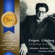 Grigory Ginzburg: Live Recordings, Vol. 2, CD 3: Schumann, Beethoven, Liszt, Etc.