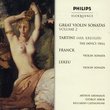 Great Violin Sonatas V.2 - Music By Franck, Lekeu,Tartini