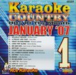 Karaoke: January 2007 Country Hits