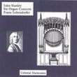 John Stanley: Six Organ Concertos op. 10