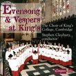 Evensong & Vespers at King's/Various