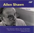 Allen Shawn: Piano Works