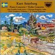 Kurt Atterberg: Violin Concerto; Piano Concerto
