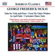 George Frederick McKay: Suite for Viola and Piano; From My Tahoe Window; An April Suite; Caricature Dance Suite