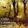 Britten: Qtet in D Op.25 / Shostakovich: Quintet