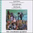 Husa: String Quartet No. 4; Laderman: String Quartet No. 7; Powell: String Quartet 1982