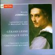 Jommelli - Lamentations pour le mercredi saint / Lesne, Gens, Il Seminario musicale, Rousset