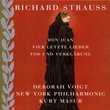 Strauss - Don Juan · 4 Letzte Lieder · Tod und Verklärung / Voigt · NYP · Masur