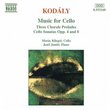 Kodály: Music for Cello