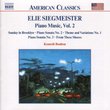 Elie Siegmeister: Piano Music Vol.2