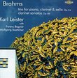 Brahms: Clarinet Sonatas and Trio