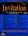 Vol. 59, Invitation: Play-A-Long With Organ & Drums (Book & CD Set)