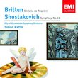 Britten: Sinfonia da Requiem; Shostakovich: Symphony No. 10